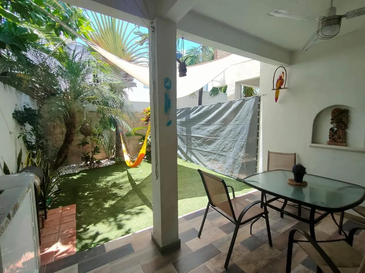 Willa La Casa Del Mexicano Terraza Y Jardin Exoticos 12 Min Del Playa Esmeralda Playa del Carmen 0*,  Meksyk