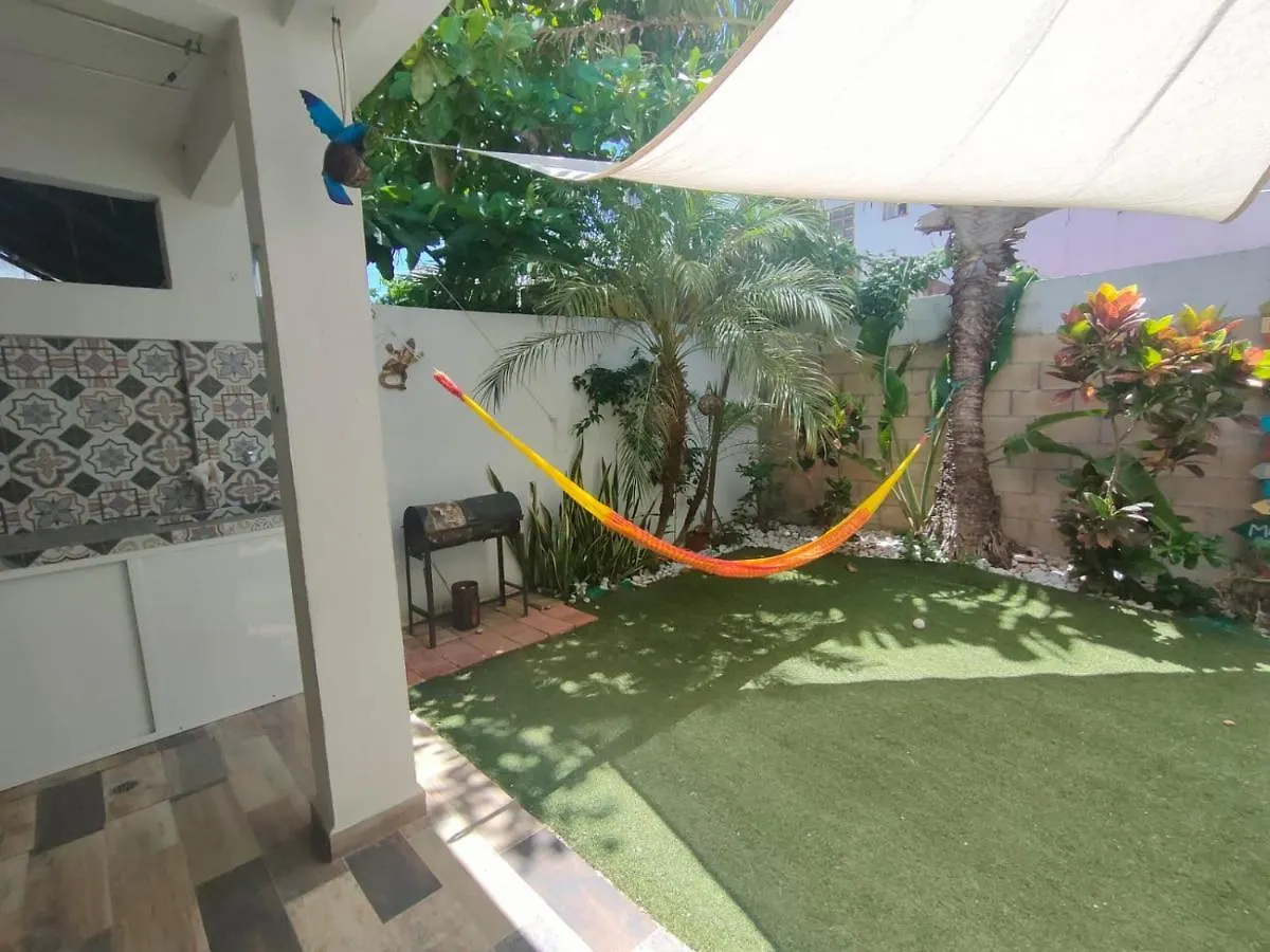 Willa La Casa Del Mexicano Terraza Y Jardin Exoticos 12 Min Del Playa Esmeralda Playa del Carmen