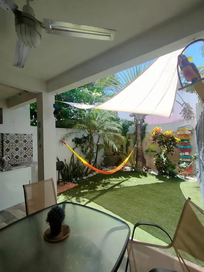 Willa La Casa Del Mexicano Terraza Y Jardin Exoticos 12 Min Del Playa Esmeralda Playa del Carmen Meksyk