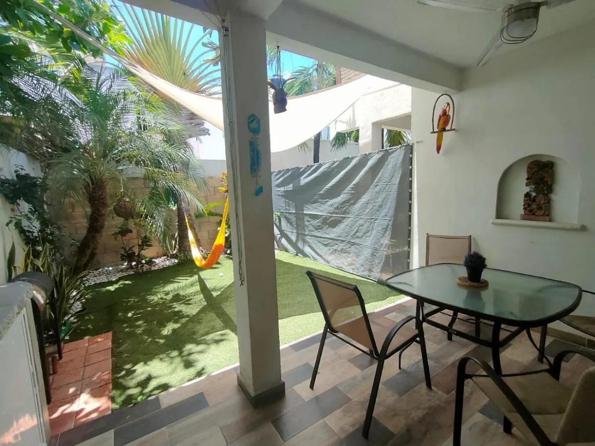Willa La Casa Del Mexicano Terraza Y Jardin Exoticos 12 Min Del Playa Esmeralda Playa del Carmen 0*,