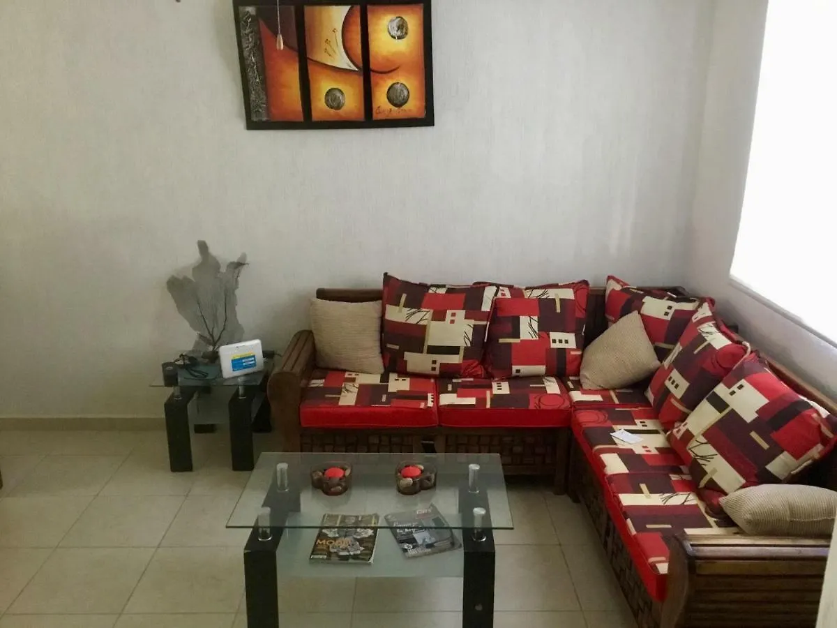 Сasa de vacaciones La Casa del Mexicano terraza y jardin exoticos 12 min del playa Esmeralda Villa Playa del Carmen
